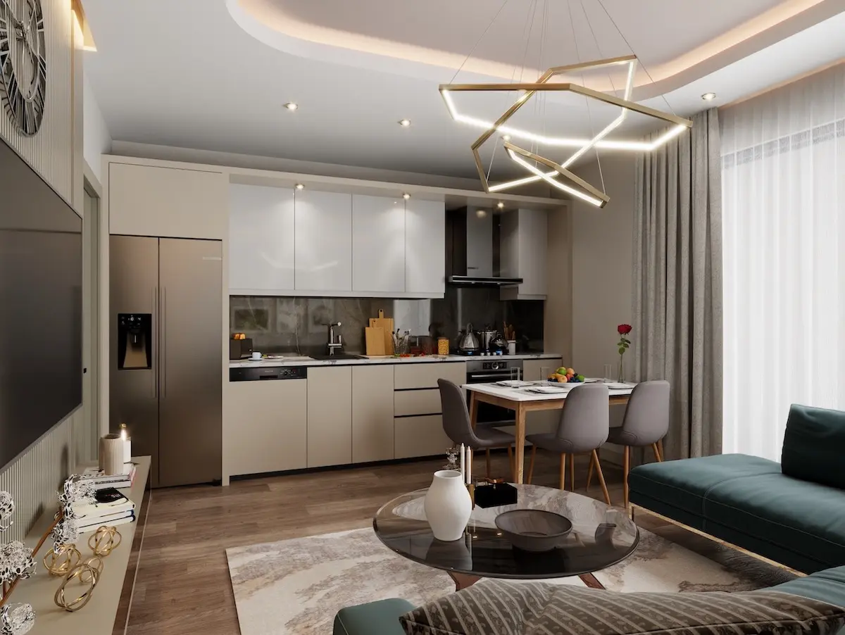 Fitted kitchen